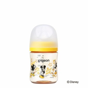 【ピジョン pigeon 母乳実感 哺乳びん プラスチック160mL Disney】