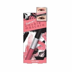 【miru miru ダブルカラーロングラッシュマスカラ 03 クラッシーブラック/エレガントピンク 6.5mL＋5mL】