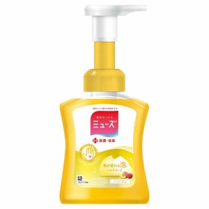 【泡ミューズ 泡ハンドソープ ピーチ&ローズ 本体 250mL】