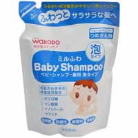 【ミルふわ ベビーシャンプー髪用 泡タイプ つめかえ用 400mL】