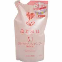 【arau.(アラウ) 泡せっけんシャンプー 詰替用 450mL】