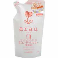 【arau.(アラウ) せっけんシャンプー用 泡コンディショナー 詰替用 450mL】