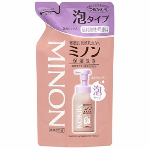 【ミノン 全身シャンプー 泡タイプ 詰替え用 400mL】