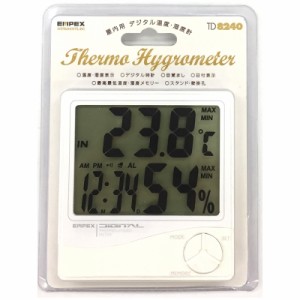 エンペックス デジタル温湿度計 TD-8240