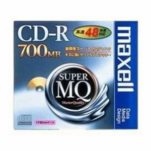 日立マクセル データ用 CD-R 700MB 48倍速対応 1枚 5mmケース入 CDR700S1P