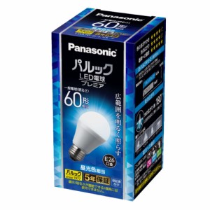 パナソニック パルックプレミア LED電球 一般電球形 E26 60w形 昼光色 LDA7DGSK6F