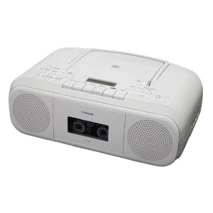 東芝 CDラジオ カセットレコーダー TY-CDS8(W)