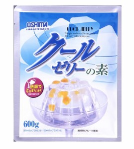 クールゼリーの素 600g 大島食品工業 （メール便）粉末 製菓材料 業務用 国産 国内産 無色透明 徳用 ゼリー材料 洋菓子材料