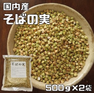 そばの実 1kg 豆力 国産 むき蕎麦 脱穀済み スーパーフード 雑穀 国内産 国内加工 蕎麦の実  そばのみ 穀物 雑穀米 むきそば 低カロリー