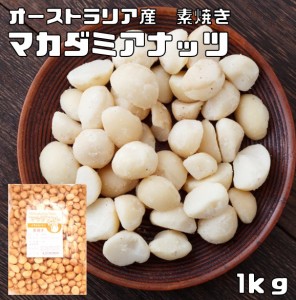 マカダミアナッツ 素焼き 1kg 世界美食探究 オーストラリア産 マカデミアナッツ 無塩 無油 ロースト 国内加工 業務用 製菓材料 製パン材