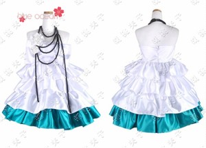 椿ツバキ花 VOCALOID 初音ミク 初音 はつね MIKU 可愛い礼服 風 コスプレ衣装  cosplay ハロウィン  仮装