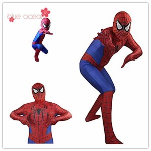 コスプレ 衣装 スパイダーマン 子供用 大人用 コスプレ衣装 cosplay コスチューム 全身タイツ ライクラ 弾力 伸縮性 