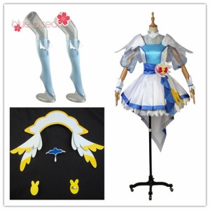 Hugtto! HuGっと! プリキュア 薬師寺さあや キュアアンジュ  風 コスプレ衣装  cosplay ハロウィン 仮装