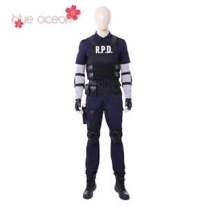 Resident Evil Biohazard RE：2 バイオハザードRE：2 レオン？S？ケネディ Leon？S？kennedy  風  コスプレ衣装  cosplay ハロウィン