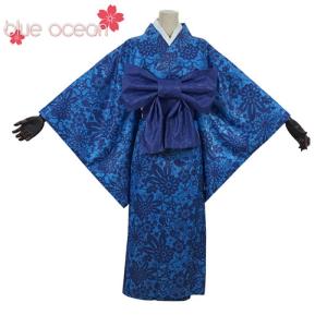 鬼滅の刃 産屋敷かなた 和服 浴衣 コスプレ衣装 和服 和装 仮装（鬼滅 