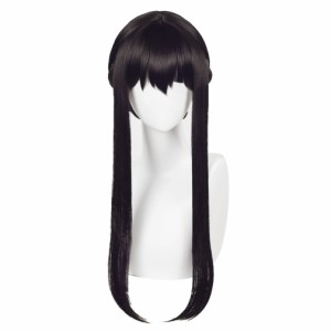 スパイファミリー SPY×FAMILY ヨル・フォージャ 風 コスプレウィッグ かつら cosplay wig ハロウィン  専用ネット付