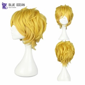 ONE PIECE ワンピース サボ Sabo 風 コスプレウィッグ かつら cosplay wig ハロウィン  専用ネット付 