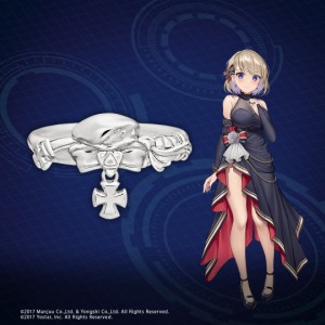 アズールレーン リング 指輪 モチーフリング（Z23） シルバー アクセサリー メンズ 男性 アクリルスタンド付き おしゃれ 人気 ブランド 