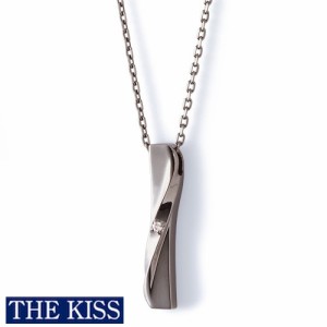 ペアネックレス THE KISS ブランド シルバー ダイヤモンド ネックレス メンズ単品 アクセサリー プレゼント ザキス ザキッス キッス 