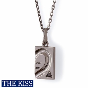 ペアネックレス THE KISS ブランド シルバー ハート ネックレス メンズ単品 アクセサリー プレゼント ザキス ザキッス キッス 