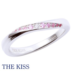 THE KISS ザ・キッス リング 指輪 レディース単品 シルバー ペアリング シンプル ダイヤモンド プレゼント ザ・キッス ザキッス キッス 