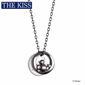 ディズニー ミッキー ネックレス メンズ 単品 ミッキーマウス アクセサリー THE KISS ザキス ザキッス カップル プレゼント 20代 30代 彼