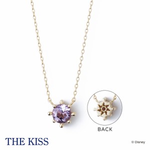 ディズニー ラプンツェル ネックレス K10イエローゴールド 専用BOX付き レディース 女性 アクセサリー ジュエリー THE KISS ザキッス