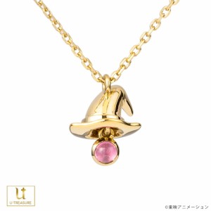 おジャ魔女どれみ ネックレス アクセサリー 帽子ネックレス ペンダント シルバー（イエローゴールドコーティング） レディース ブランド 