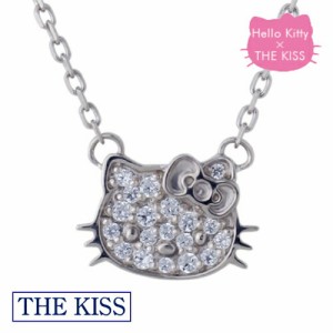 ハローキティ ネックレス HelloKitty ネックレス シルバー レディース 女性 THE KISS ザキッス ザキス コラボ ネックレス 人気 ブランド 