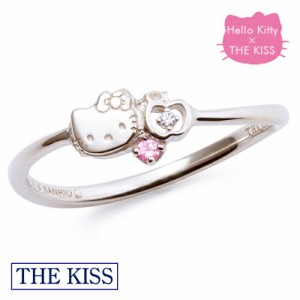 ハローキティ 指輪 リング Hello Kitty リング シルバー レディース 女性 THE KISS ザキッス ザキス コラボ リング KITTY-35DM ブランド 