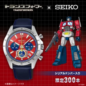 トランスフォーマー 腕時計 SEIKO セイコー トランスフォーマー × セイコーコラボレーションウオッチ AUTOBOT 限定ウオッチ 限定300本 