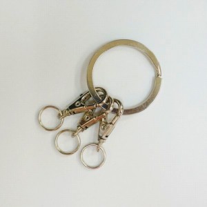 キーホルダー KR35F-KH ニッケル パーツ アクセサリー 材料 手芸 素材