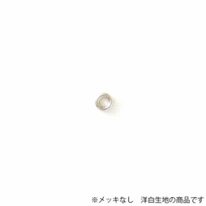 丸カン 洋白製 1.0×4 生地 50g パーツ  メッキなし アクセサリー 素材