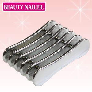 ジェル用ブラシホルダー（シルバー）　BEAUTY NAILER（ビューティーネイラー）ムラキ