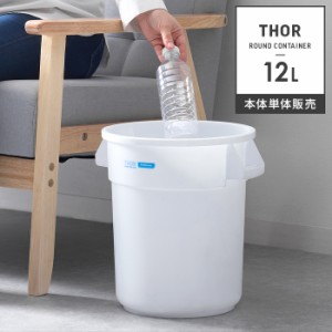 ゴミ箱 おしゃれ 分別 屋外 屋内 12L リビング キッチン ダストボックス 収納ボックス 鉢カバー プラスチック ミリタリー ANAheim×Thor 