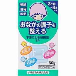 宇津こども整腸薬TP 60g ＊医薬部外品 宇津救命丸 整腸剤 消化促進 胃もたれ 便秘