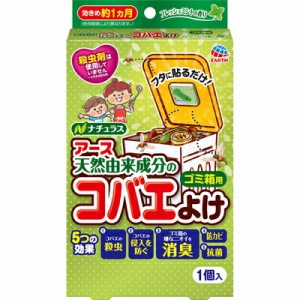 コバエこないアース ゴミ箱用 フレッシュミントの香り 1個 ＊アース製薬 虫除け 虫よけ 殺虫剤