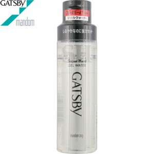 ギャツビー ウォータージェル スーパーハード 200mL ＊マンダム GATSBY 男性化粧品 整髪料 スタイリング剤