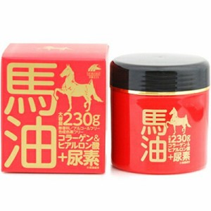 馬油クリーム+尿素 230g ＊ユニマットリケン ボディケア ボディクリーム 保湿