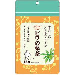 やさしいノンカフェイン ビワの葉茶 2g×12袋 ＊リブ･ラボラトリーズ 健康茶 カテキン 食物繊維