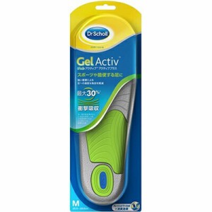 ドクターショール ジェルアクティブ アクティブプラス Mサイズ 1足 ＊レキットベンキーザー Dr.Scholl 靴用品 インソール