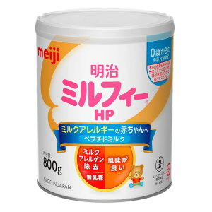 ミルフィーHP 800g ＊明治/良質な牛乳の乳清たんぱく質を酵素分解/乳糖含まない/風味と溶けの良さ実現/ミルクアレルギーの赤ちゃんのため