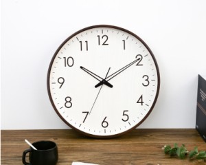 410 天然木 大型 インテリア 掛け時計 壁掛け時計 おしゃれ 掛時計 北欧 時計 