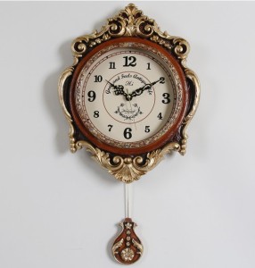掛け時計 クラウンキュービック振り子時計 壁掛け時計 おしゃれ 掛時計 北欧 時計 インテリア