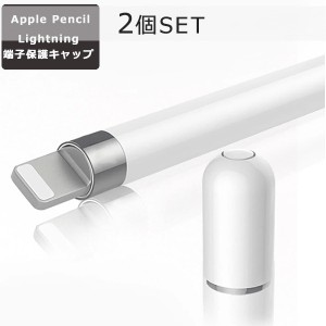 Apple Pencil 交換用キャップ 2個セット Apple Pencilカバー キャップ カバー アップルペンシル 交換用 互換 iPad iPhone スマホ タブレ