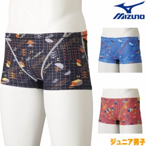 ミズノ MIZUNO 競泳水着 ジュニア男子 練習用 ショートスパッツ EXER SUITS U-Fit 競泳練習水着 2022年春夏モデル N2MB2481