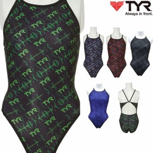 クーポン配布中 ティア TYR トレーニング水着 レディース ハイカット フレックスバック 練習用水着 水泳 FVICT522