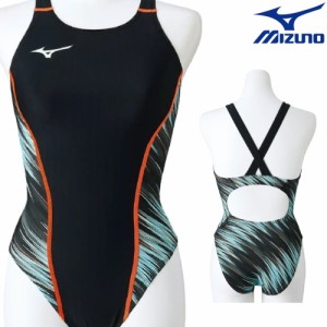 ミズノ MIZUNO 競泳水着 レディース 練習用 エクサースーツ UP ミディアムカット 競泳練習水着 2023年春夏モデル N2MAA261