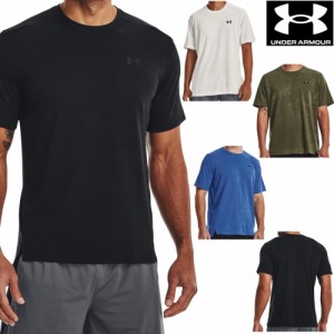 クーポン配布中 アンダーアーマー UNDER ARMOUR UAテック ベント ジャカード ショートスリーブTシャツ メンズ  スポーツアパレル トレー