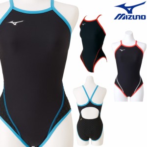 クーポン配布中 水着 競泳水着 MIZUNO(ミズノ) レディース 練習用 EXER SUITS WD U-Fit ミディアムカット女性用/長持ち/練習用/トレーニ